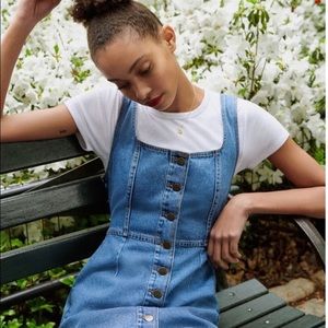 Urban Outfitters Button-Down Denim Mini Dress